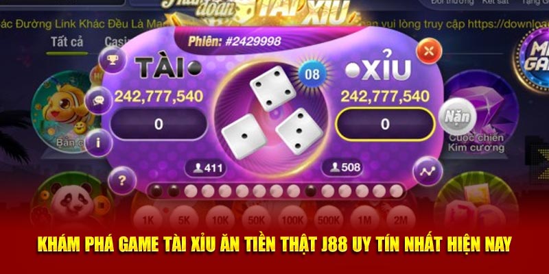 Game tài xỉu ăn tiền thật